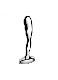 Стальной стимулятор простаты Stainless Steel Prostate Plug - 11,5 см. - b-Vibe - в Красногорске купить с доставкой