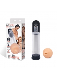 Автоматическая вакуумная помпа-мастурбатор Blowjob Auto Sucker Penis Enlarger Pump - Lux Fetish - в Красногорске купить с доставкой