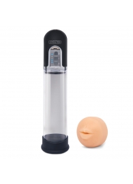 Автоматическая вакуумная помпа-мастурбатор Blowjob Auto Sucker Penis Enlarger Pump - Lux Fetish - в Красногорске купить с доставкой