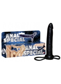 Насадка-фаллоимитатор с двумя кольцами для крепления - 16 см. - Orion - в Красногорске купить с доставкой