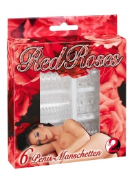 Набор из 6 насадок с шипиками Red Roses - Orion - в Красногорске купить с доставкой