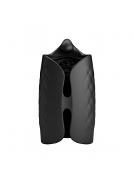 Черный мастурбатор с вибростимуляцией головки Black Glans Trainer - Baile - в Красногорске купить с доставкой