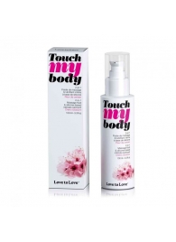 Силиконовый лубрикант 2-в-1 Touch My Body с ароматом вишнёвого цвета - 100 мл. - Love to Love - купить с доставкой в Красногорске
