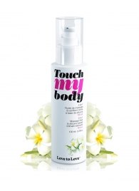 Силиконовый лубрикант 2-в-1 Touch My Body с ароматом моной - 100 мл. - Love to Love - купить с доставкой в Красногорске