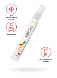 Охлаждающе-возбуждающий оральный спрей «Ледяная страсть» со вкусом мяты и ванили - 10 мл. - ToyFa - купить с доставкой в Красногорске