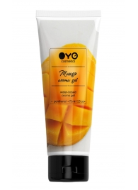 Лубрикант на водной основе OYO Aroma Gel Mango с ароматом манго - 75 мл. - OYO - купить с доставкой в Красногорске