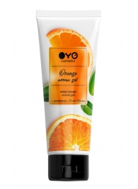 Лубрикант на водной основе OYO Aroma Gel Orange с ароматом апельсина - 75 мл. - OYO - купить с доставкой в Красногорске