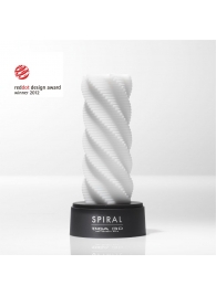 Белый 3D мастурбатор SPIRAL - Tenga - в Красногорске купить с доставкой