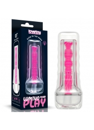 Светящийся в темноте мастурбатор 8.5 Lumino Play Masturbator - Lovetoy - в Красногорске купить с доставкой