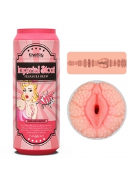 Мастурбатор-вагина Pleasure Brew Masturbator-Imperial Stout в банке - Lovetoy - в Красногорске купить с доставкой
