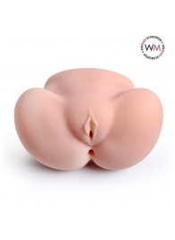 Реалистичный мастурбатор с двумя функциональными отверстиями - Erowoman-Eroman - в Красногорске купить с доставкой
