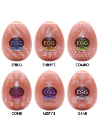 Набор из 6 мастурбаторов-яиц Tenga Egg Variety Pack V - Tenga - в Красногорске купить с доставкой