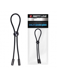 Черное эрекционное лассо - Baile - в Красногорске купить с доставкой