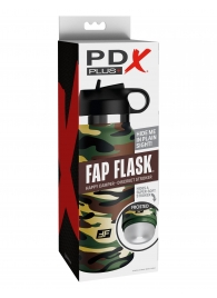 Мастурбатор в камуфляжной колбе Fap Flask - Pipedream - в Красногорске купить с доставкой