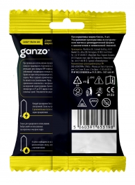 Ультратонкие презервативы Ganzo Ultra thin в мягкой упаковке - 3 шт. - Ganzo - купить с доставкой в Красногорске