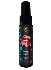 Спрей для горла Deep Throat с десенсибилизирующим эффектом и вкусом бабл-гам - 50 мл. - БиоМед - купить с доставкой в Красногорске