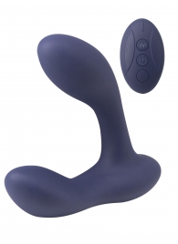 Синий массажер простаты с двумя моторами P-Bliss - Lola Games - в Красногорске купить с доставкой