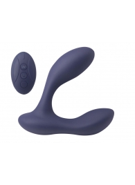 Синий массажер простаты с двумя моторами P-Bliss - Lola Games - в Красногорске купить с доставкой
