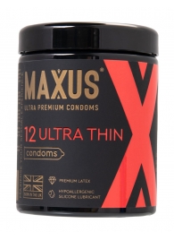 Ультратонкие презервативы MAXUS Ultra Thin - 12 шт. - Maxus - купить с доставкой в Красногорске