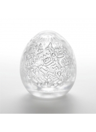 Мастурбатор-яйцо Keith Haring EGG PARTY - Tenga - в Красногорске купить с доставкой