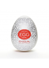 Мастурбатор-яйцо Keith Haring EGG PARTY - Tenga - в Красногорске купить с доставкой
