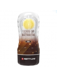 Прозрачный текстурированный мастурбатор Vacuum Cup Masturbator Stellar - Baile - в Красногорске купить с доставкой