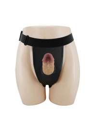 Полый страпон на регулируемых трусиках Houston - 17,5 см. - Baile - купить с доставкой в Красногорске