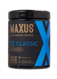 Классические презервативы MAXUS Classic - 12 шт. - Maxus - купить с доставкой в Красногорске