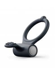 Черное эрекционное кольцо Power Clit - Dorcel - в Красногорске купить с доставкой