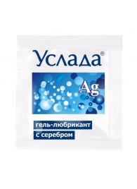Гель-лубрикант «Услада с серебром» - 3 гр. - Биоритм - купить с доставкой в Красногорске