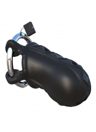 Черный замок верности Extreme Silicone Cock Blocker - Pipedream - купить с доставкой в Красногорске