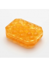 Оранжевый мастурбатор-стимулятор Tenga Uni Topaz - Tenga - в Красногорске купить с доставкой