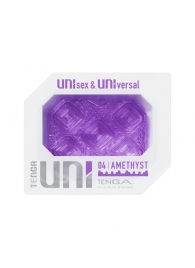 Фиолетовый мастурбатор-стимулятор Tenga Uni Amethyst - Tenga - в Красногорске купить с доставкой