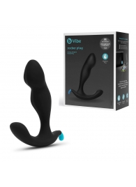 Черный утяжеленный анальный стимулятор Rocker Plug - 12 см. - b-Vibe - в Красногорске купить с доставкой