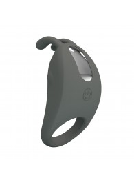 Серое эрекционное кольцо с вибрацией Master Ring - Baile - в Красногорске купить с доставкой