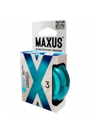 Презервативы Maxus G spot с двойной спиралью - 3 шт. - Maxus - купить с доставкой в Красногорске