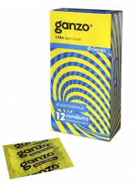 Классические презервативы с обильной смазкой Ganzo Classic - 12 шт. - Ganzo - купить с доставкой в Красногорске