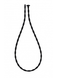 Черный уретральный массажер Glide Extra Small - 30 см. - Lola Games - купить с доставкой в Красногорске