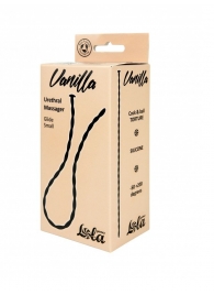 Черный уретральный массажер Glide Small - 30 см. - Lola Games - купить с доставкой в Красногорске