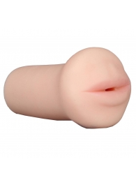 Нежный мастурбатор-ротик REALSTUFF 5INCH MASTURBATOR BJ - Dream Toys - в Красногорске купить с доставкой
