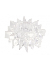 Прозрачное гелевое эрекционное кольцо-солнце - Toyfa Basic - в Красногорске купить с доставкой