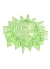 Зеленое эрекционное кольцо-солнце - Toyfa Basic - в Красногорске купить с доставкой