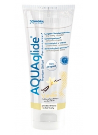 Смазка на водной основе AQUAglide с ароматом ванили - 100 мл. - Joy Division - купить с доставкой в Красногорске