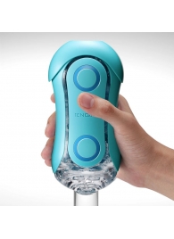 Голубой мастурбатор Tenga Flip ORB Ocean - Tenga - в Красногорске купить с доставкой