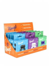 Бокс из 12 эрекционных колец Axle-pin - Lola Games - в Красногорске купить с доставкой