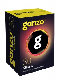 Классические презервативы с обильной смазкой Ganzo Classic - 30 шт. - Ganzo - купить с доставкой в Красногорске