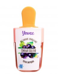 Охлаждающий бальзам для губ «Томный поцелуй» с ароматом черной смородины - 5 мл. - ToyFa - купить с доставкой в Красногорске