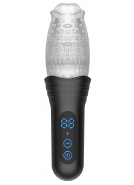 Автоматический мастурбатор Oral Sex Masturbator с функциями ротации, вибрации и фрикций - Secwell - в Красногорске купить с доставкой