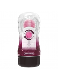 Прозрачный текстурированный мастурбатор Vacuum Cup Masturbator Black Hole - Baile - в Красногорске купить с доставкой