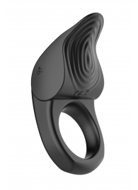 Черное эрекционное виброкольцо Vibro Lust Ring - MALESATION - в Красногорске купить с доставкой